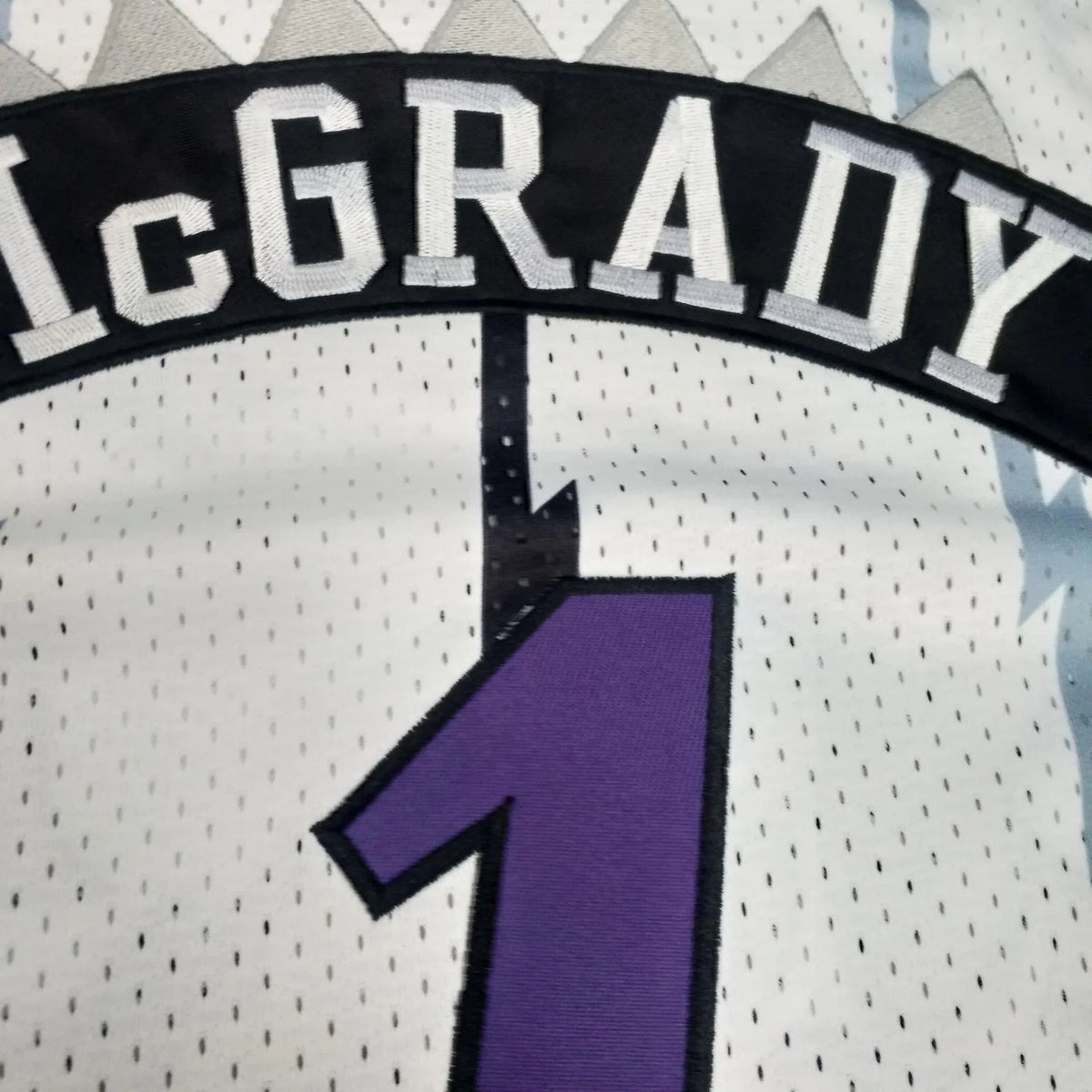 Jersey Authentic Toronto Raptors Mitchell & Ness Hardwood Classics White 1998-99