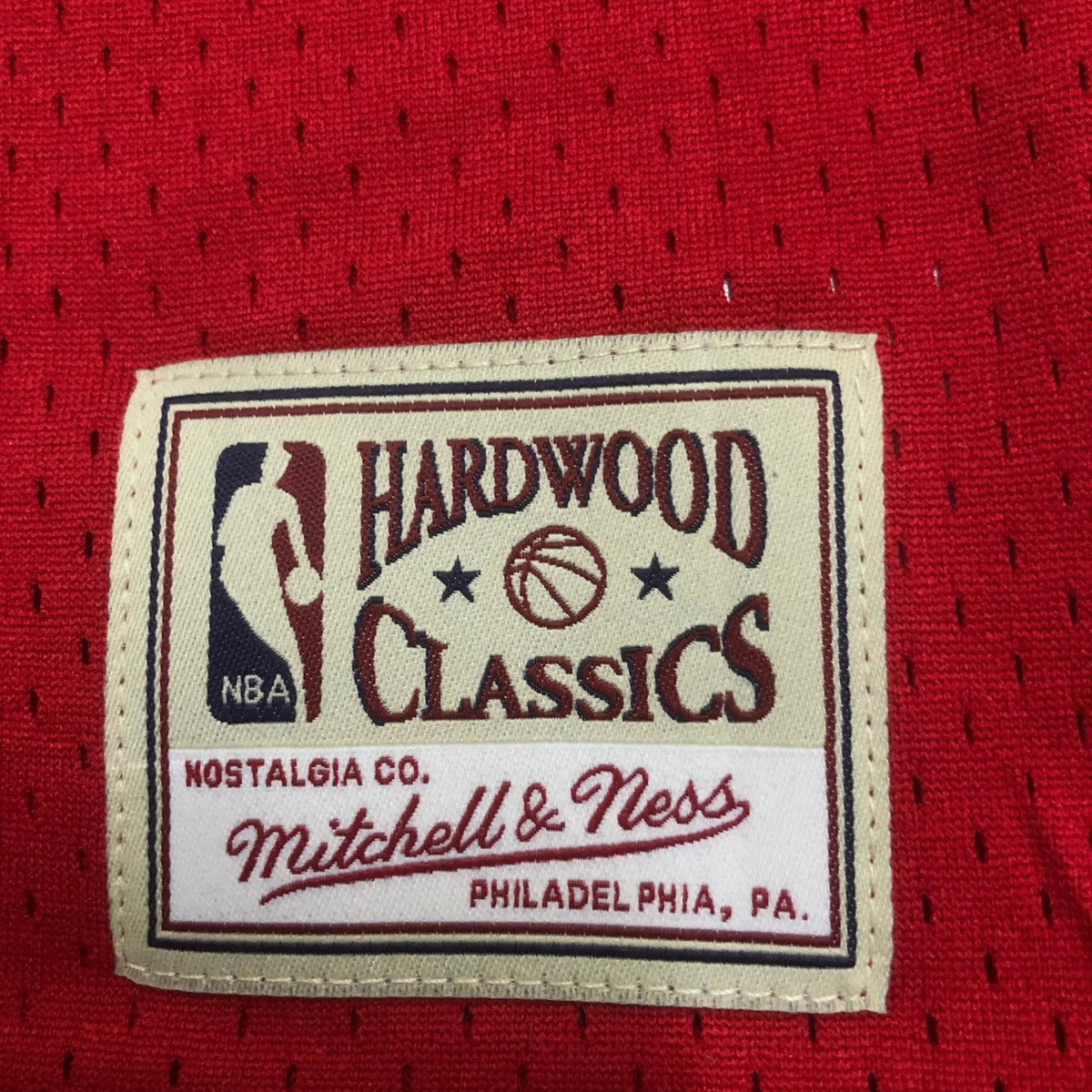 Jersey Cropped Michael Jordan Chicago Bulls Mitchell & Ness Hardwood Classics