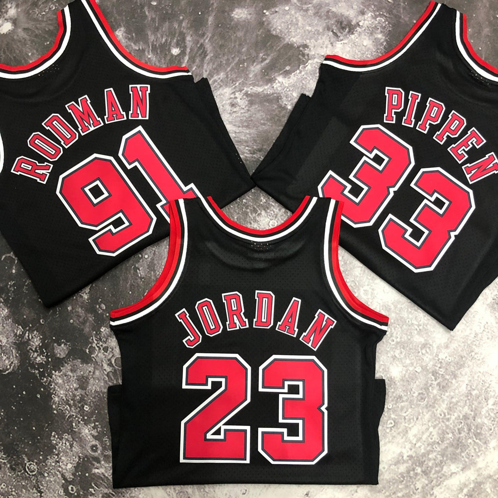Jersey Swingman Chicago Bulls Mitchell & Ness Hardwood Classics 1997/98 Black