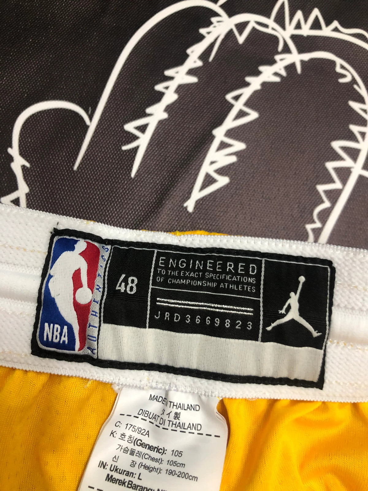 Shorts Golden State Warriors Statement Edition 19/20