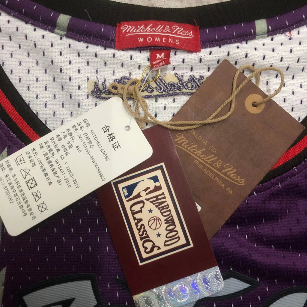 Jersey Cropped McGrady Toronto Raptors Mitchell & Ness Hardwood Classics