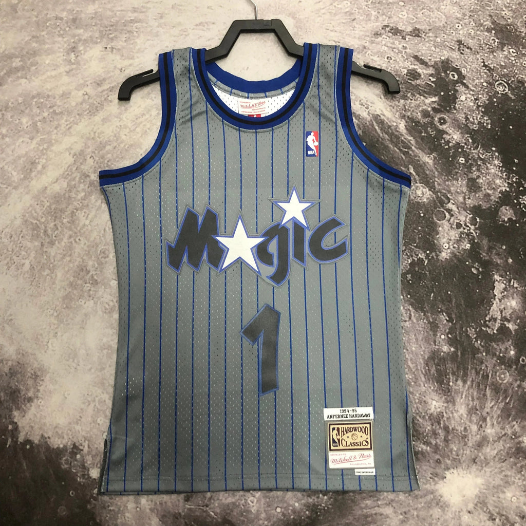Jersey Swingman Orlando Magic Mitchell & Ness Gray Hardwood Classics 1994/95