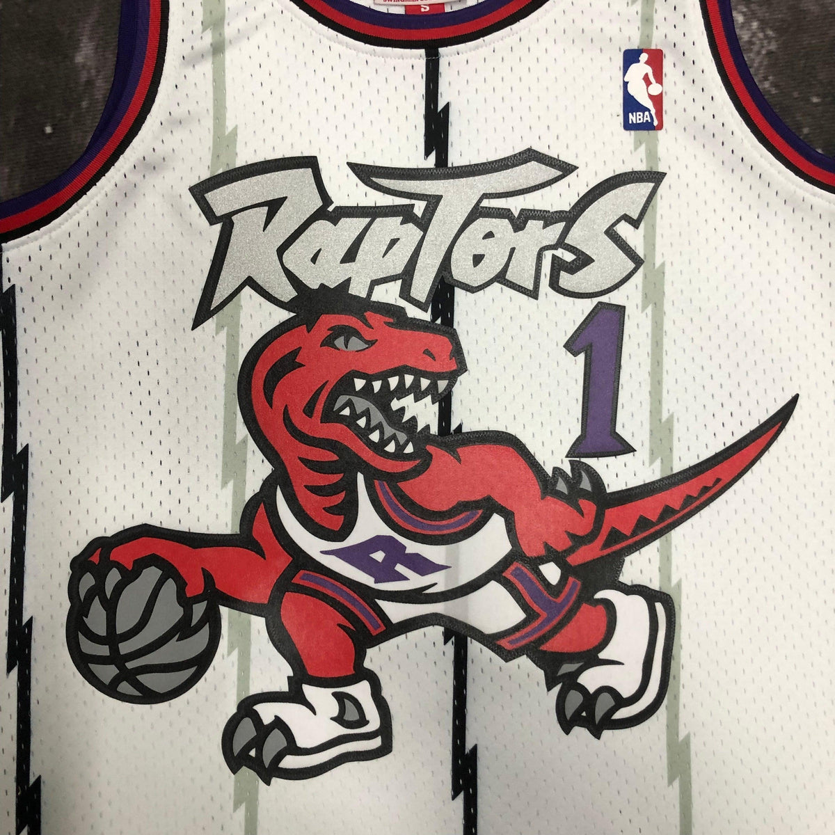 Jersey Swingman Toronto Raptors Mitchell & Ness Hardwood Classics 1998/99 White