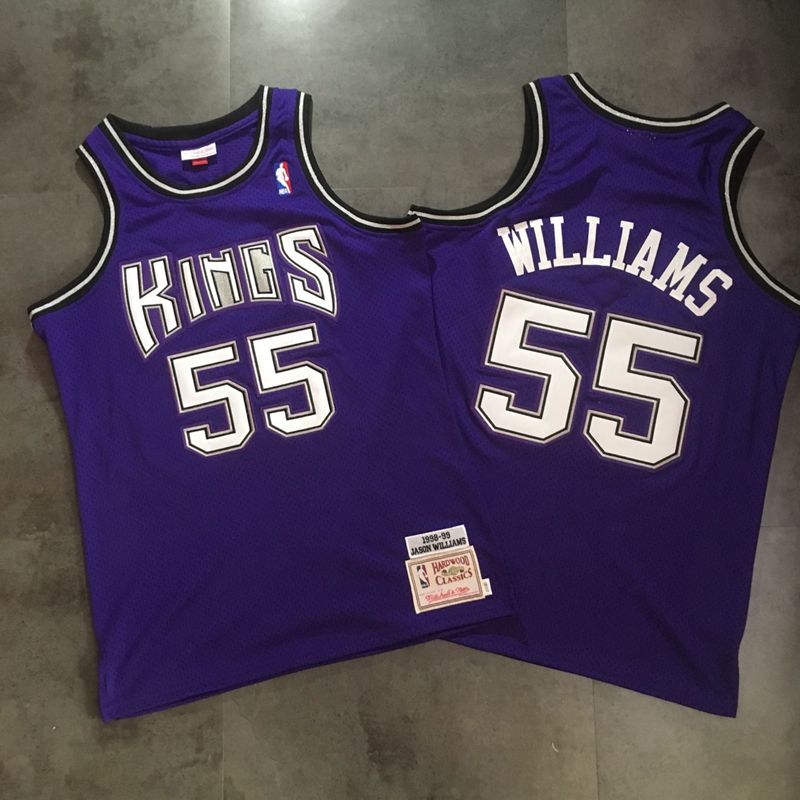 Jersey Authentic Sacramento Kings Mitchell & Ness Hardwood Classics 1998/99