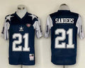Jersey Dallas Cowboys Mitchell & Ness Throwback Blue