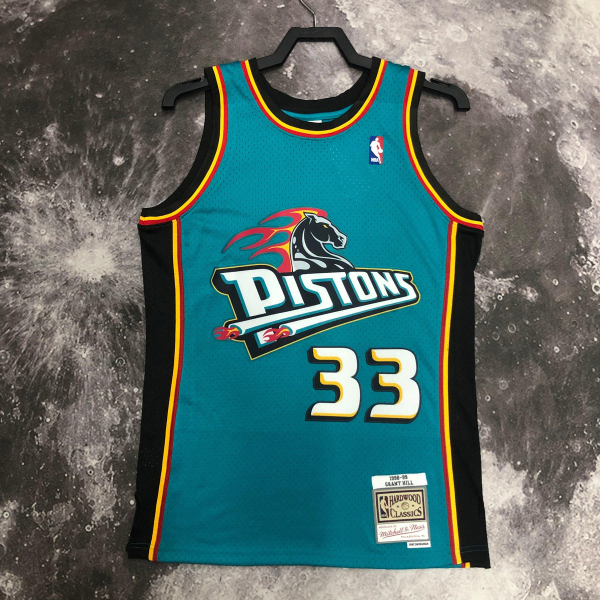 Jersey Jersey Swingman Detroit Pistons Mitchell & Ness Hardwood Classics 1998/99