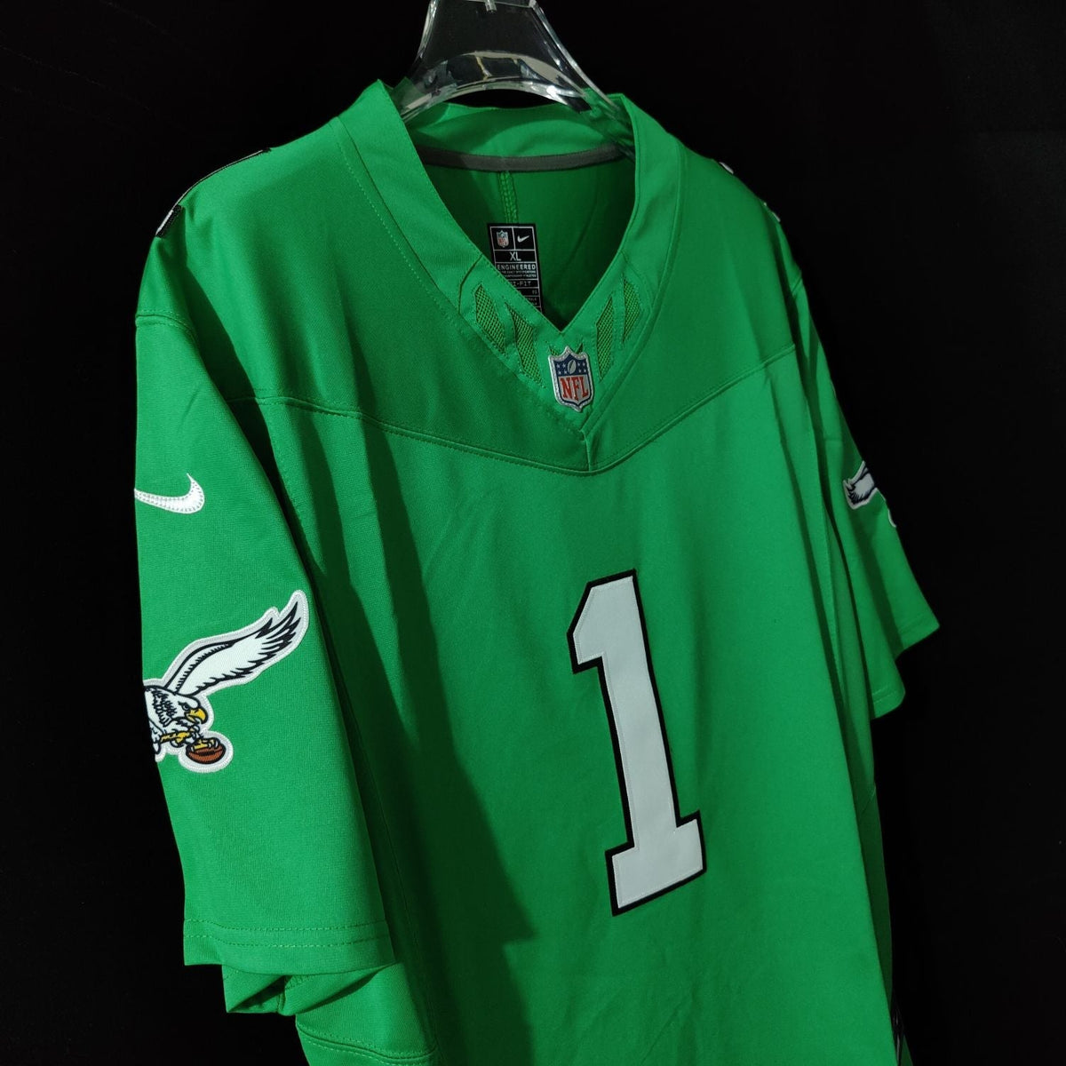 NFL Plus Size Philadelphia Eagles Vapor F.U.S.E. Limited Jersey Kelly Green