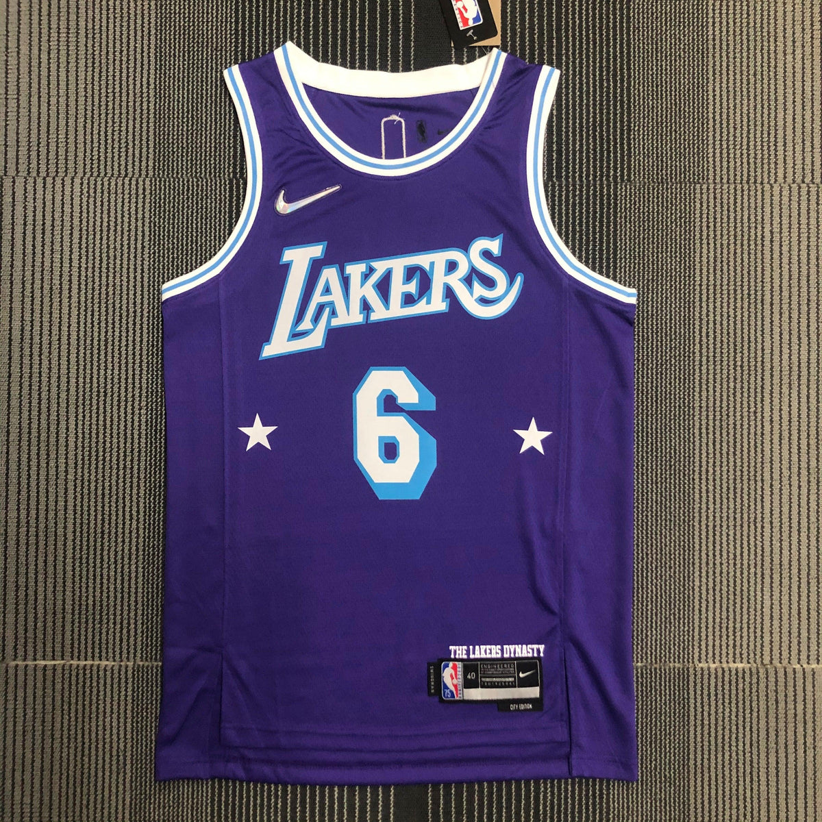 Jersey Los Angeles Lakers City Edition Diamond 75th