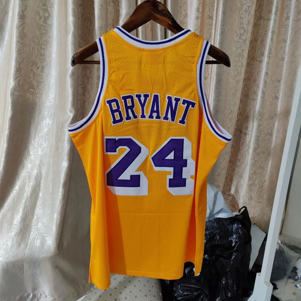 Jersey Authentic Los Angeles Lakers 60th Anniversary Mitchell & Ness Hardwood Classics 2007/08