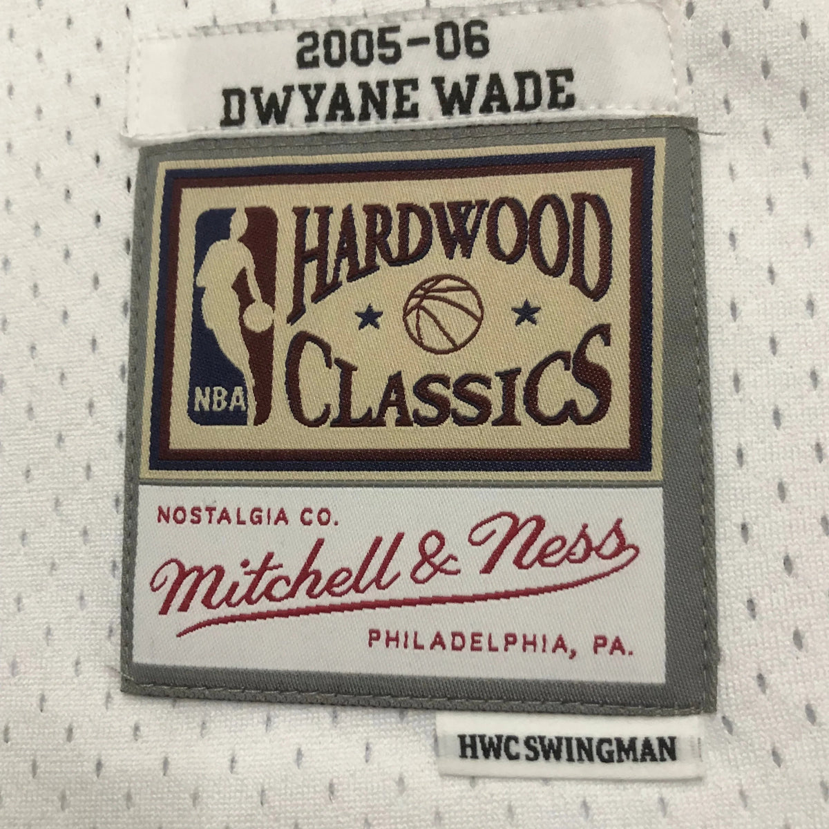 Jersey Swingman Miami Heat Alternate Mitchell & Ness Hardwood Classics 2005/06
