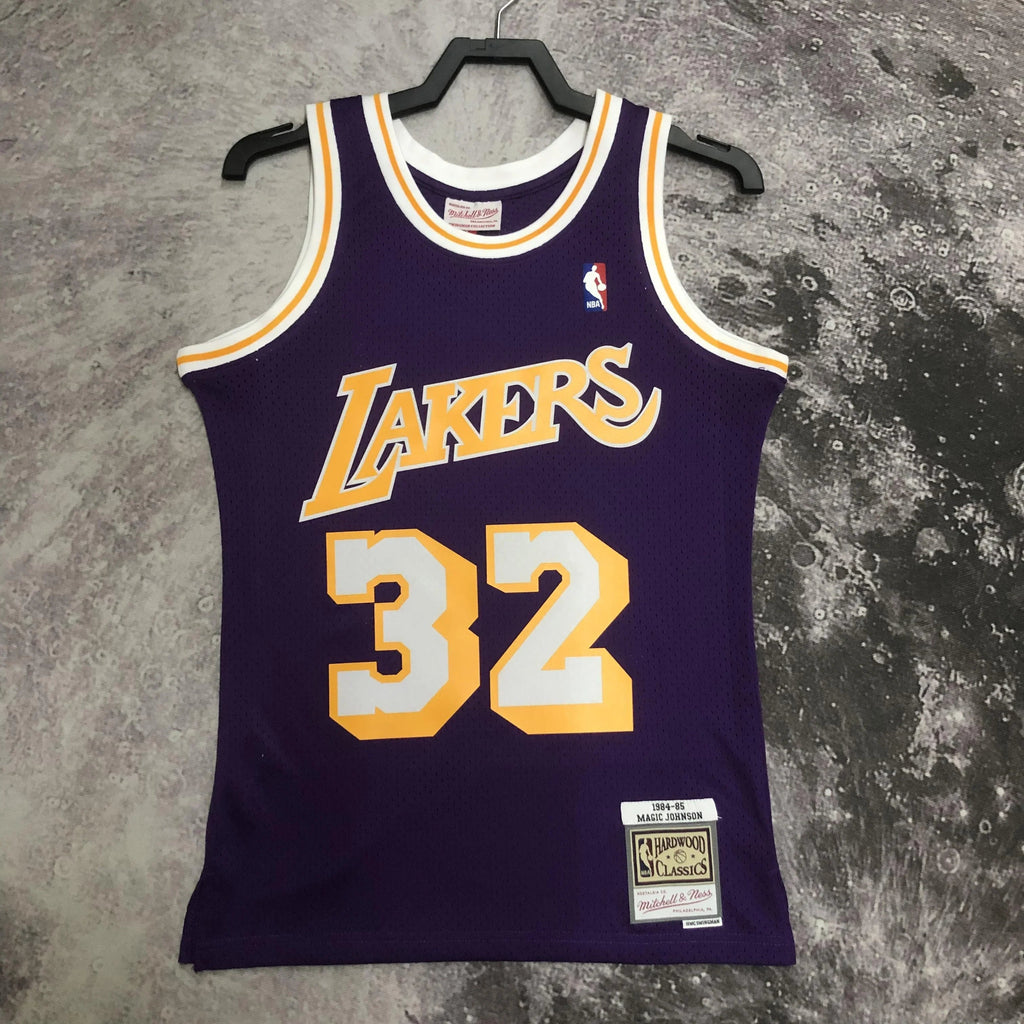Jersey Swingman Los Angeles Lakers Mitchell & Ness Purple Hardwood Classics 1984/85
