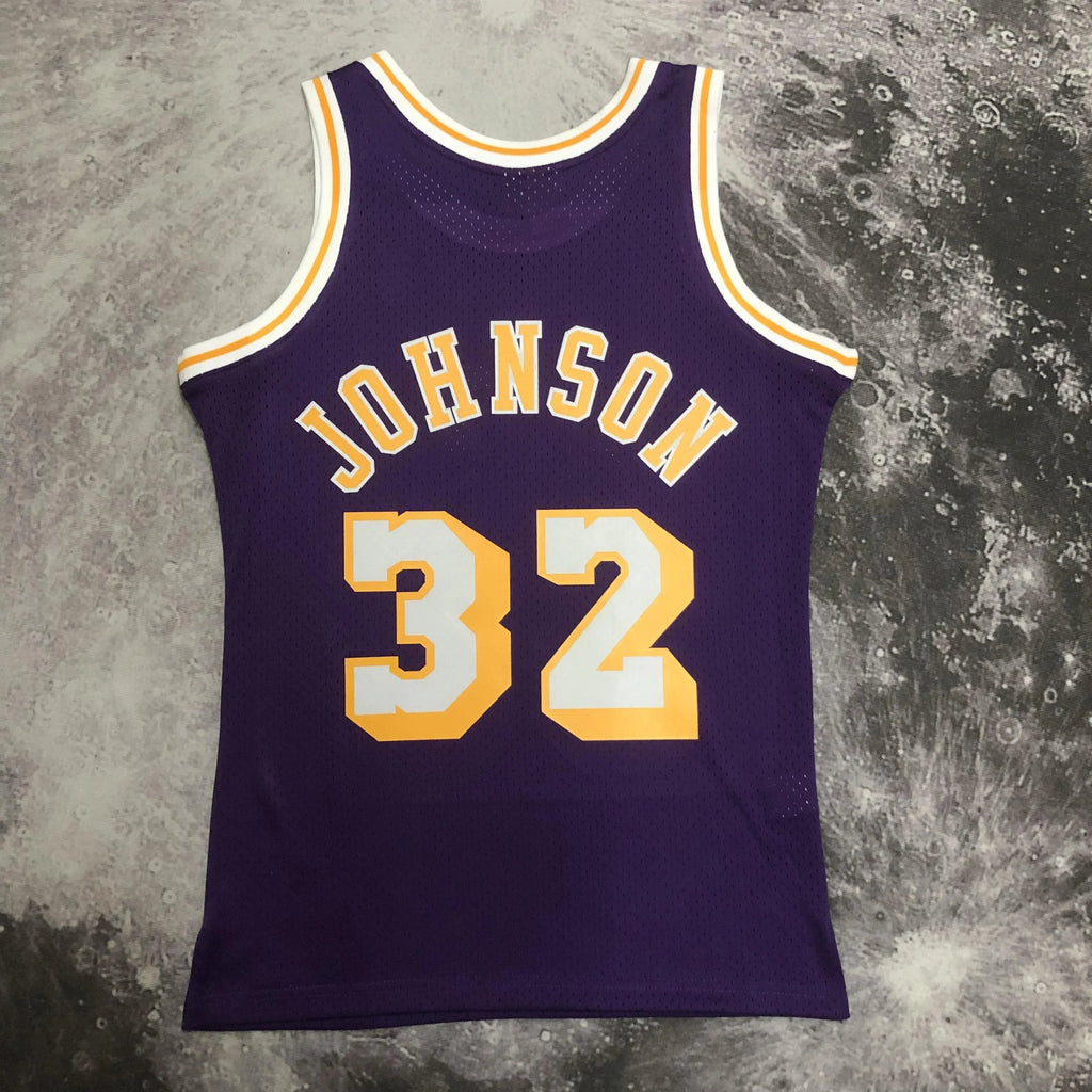 Jersey Swingman Los Angeles Lakers Mitchell & Ness Purple Hardwood Classics 1984/85