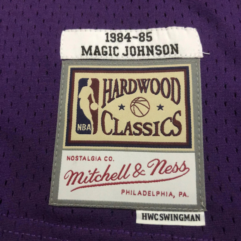 Jersey Swingman Los Angeles Lakers Mitchell & Ness Purple Hardwood Classics 1984/85