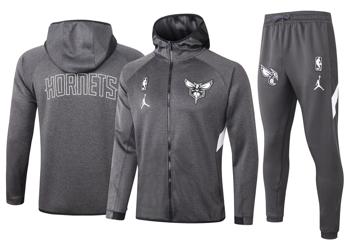 Set Nike NBA Therma Flex Charlotte Hornets Black Training