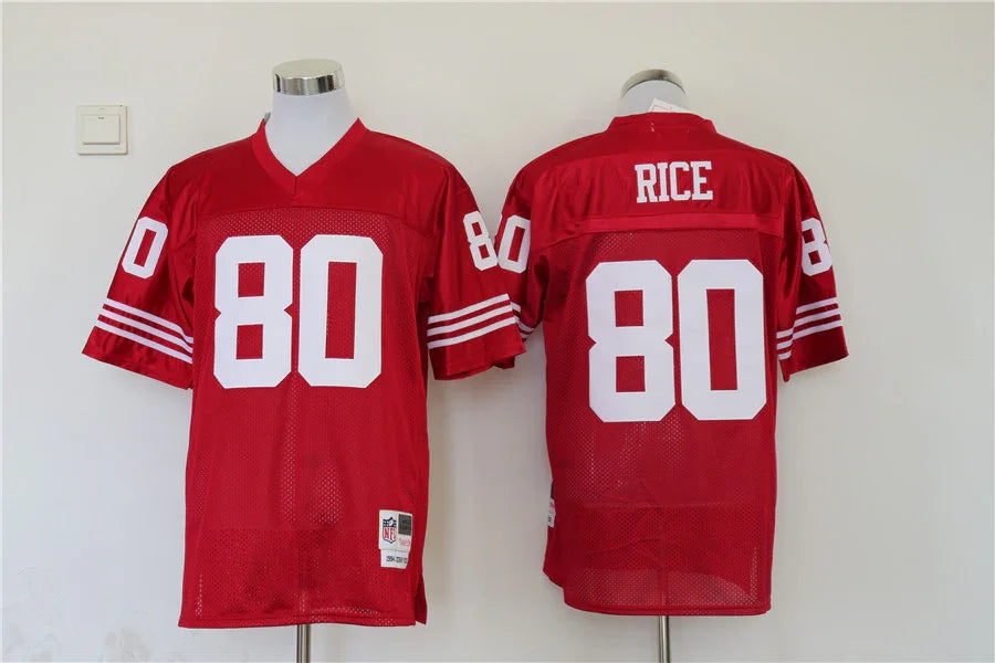 Jersey San Francisco 49ers Mitchell & Ness Throwback Red