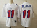 Jersey New England Patriots Mitchell & Ness Throwback White