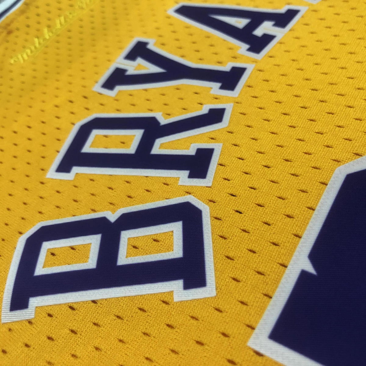 Jersey Cropped Kobe Bryant Lakers Mitchell & Ness Hardwood Classics