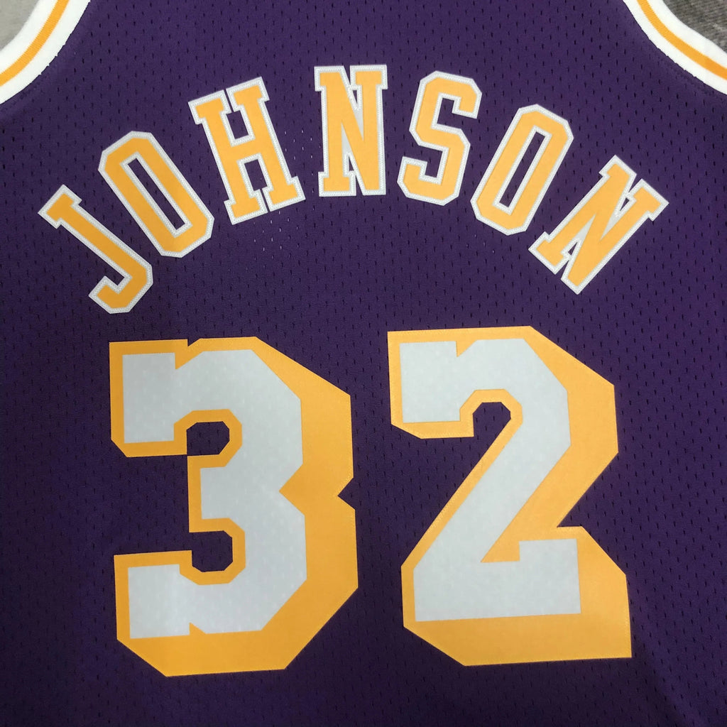 Jersey Swingman Los Angeles Lakers Mitchell & Ness Purple Hardwood Classics 1984/85