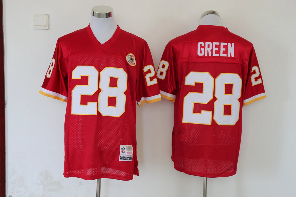 Jersey Washington Redskins Mitchell & Ness Throwback Red