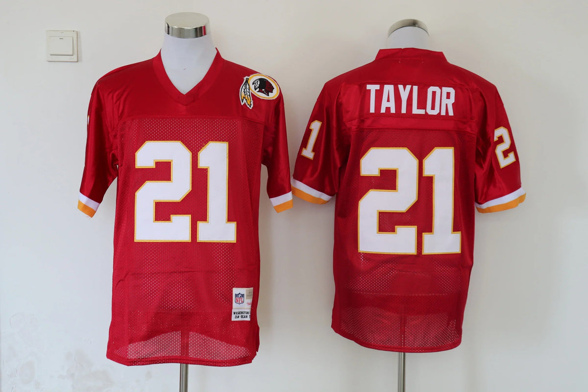 Jersey Washington Redskins Mitchell & Ness Throwback Red