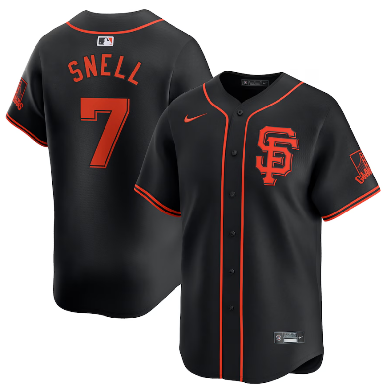 Jersey San Francisco Giants Black Fan Silkada