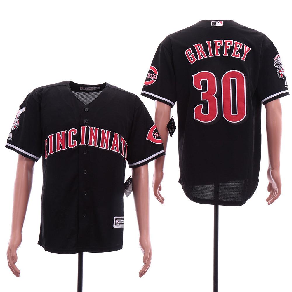 Jersey Cincinnati Reds Majestic Retro Black