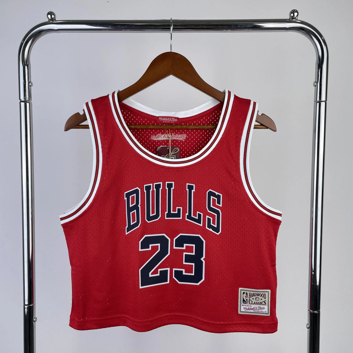 Jersey Cropped Michael Jordan Chicago Bulls Mitchell & Ness Hardwood Classics