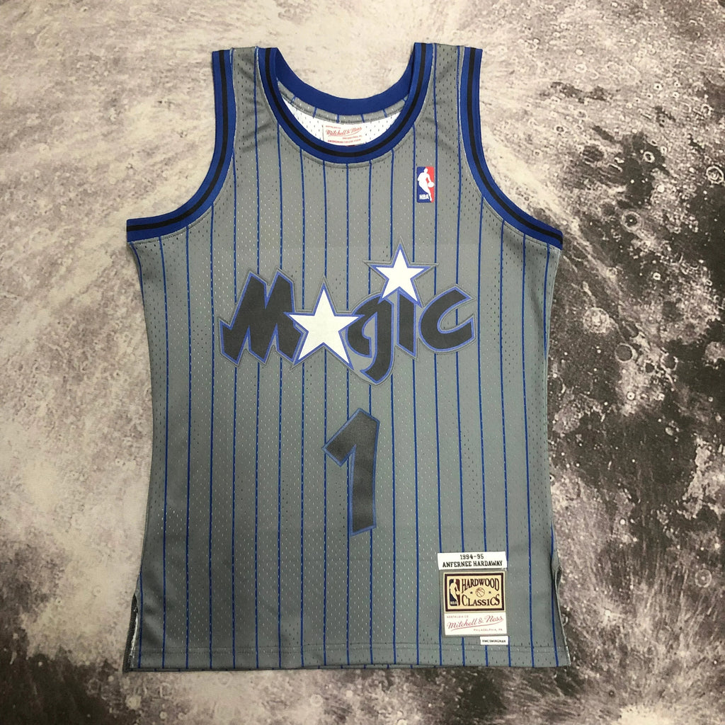 Jersey Swingman Orlando Magic Mitchell & Ness Gray Hardwood Classics 1994/95