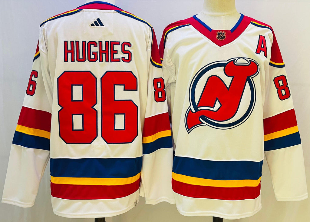 NHL New Jersey Devils Reverse Retro 2.0 Jersey White