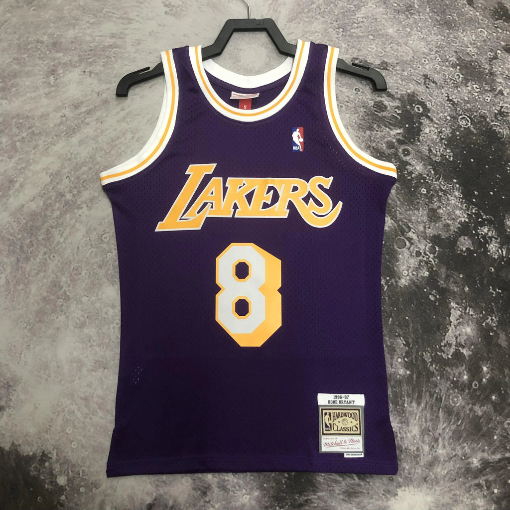 Jersey Swingman Los Angeles Lakers Mitchell & Ness Purple Hardwood Classics 1996/97