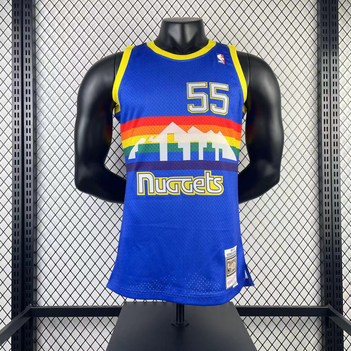 Jersey Swingman Denver Nuggets Mitchell & Ness Hardwood Classics 1991/92 Blue