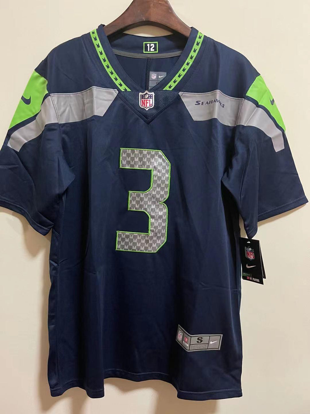 NFL Seattle Seahawks Vapor Limited Jersey Blue