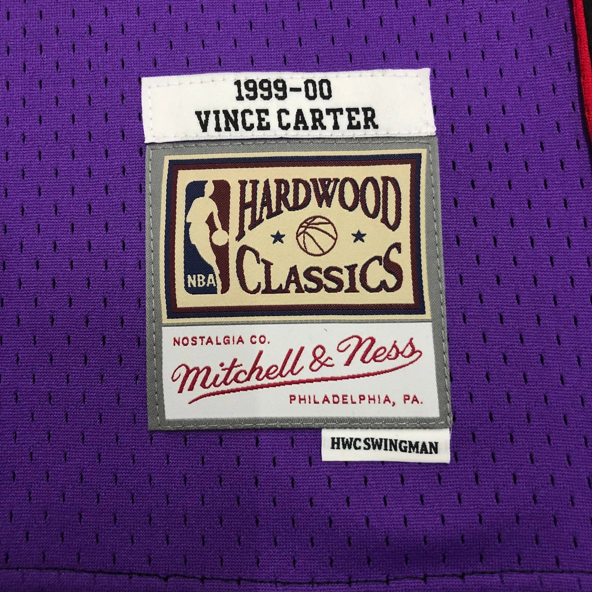 Jersey Swingman Toronto Raptors Mitchell & Ness Hardwood Classics 1999/00