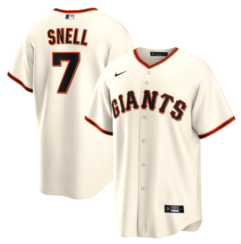 Jersey San Francisco Giants Creme Fan Silkada