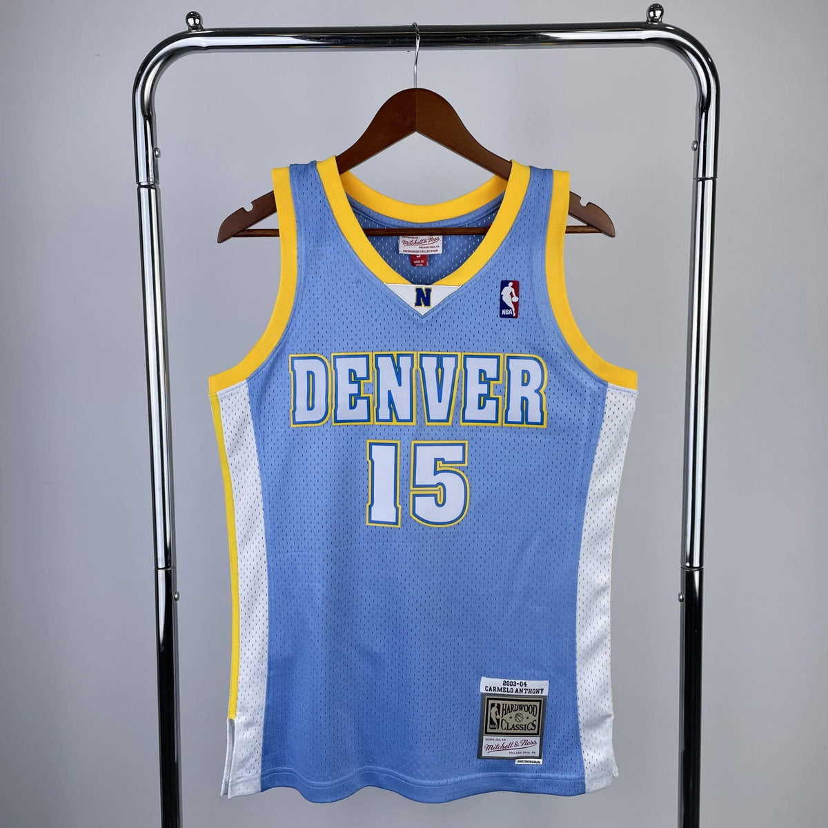 Jersey Swingman Denver Nuggets Mitchell & Ness Hardwood Classics 2003/04