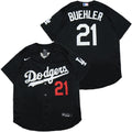 MLB Los Angeles Dodgers Jersey Black Authentic