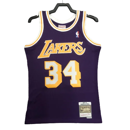 Jersey Swingman Los Angeles Lakers Mitchell & Ness Purple Hardwood Classics 1996/97
