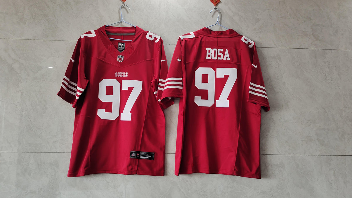 NFL San Francisco 49ers Vapor F.U.S.E. Limited Jersey Red