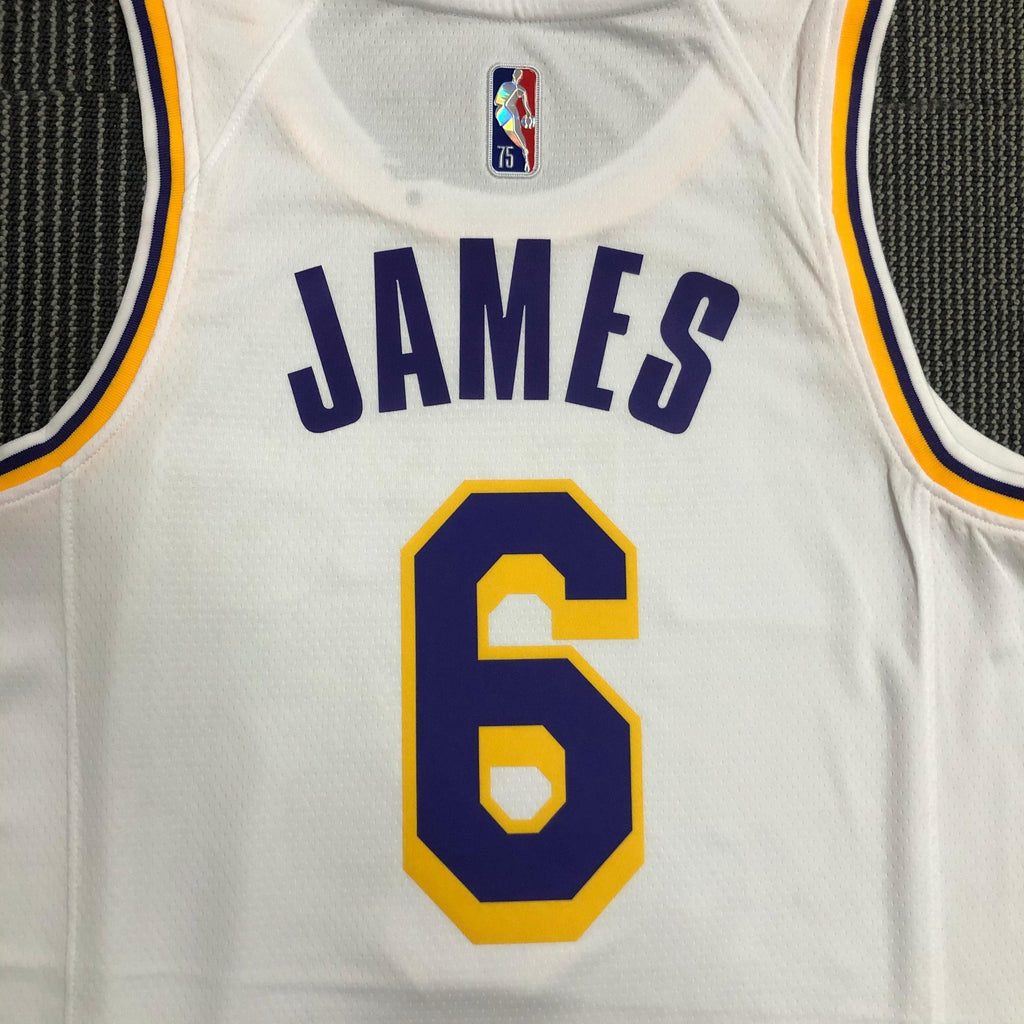 Jersey Los Angeles Lakers Association Edition Diamond 75th