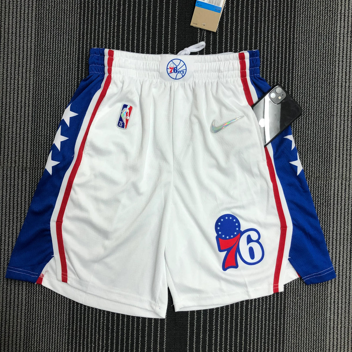Shorts Philadelphia 76ers Association Edition Diamond 75th