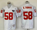 Jersey Kansas City Chiefs Mitchell & Ness Throwback White