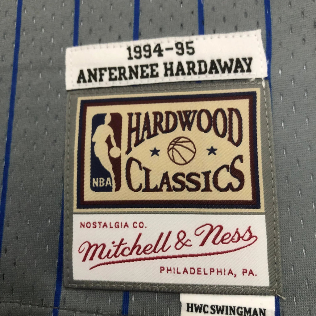 Jersey Swingman Orlando Magic Mitchell & Ness Gray Hardwood Classics 1994/95