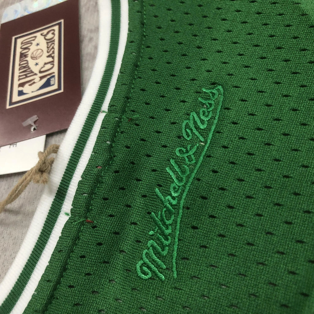 Jersey Cropped Larry Bird Boston Celtics Mitchell & Ness Hardwood Classics