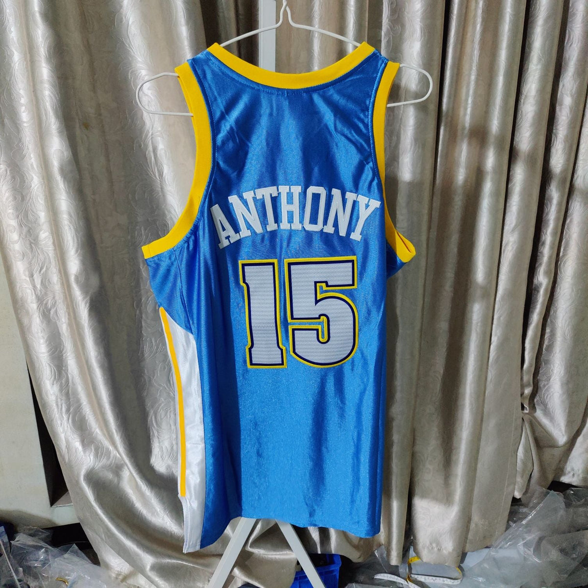 Jersey Authentic Denver Nuggets Camelo Anthony 2003/04