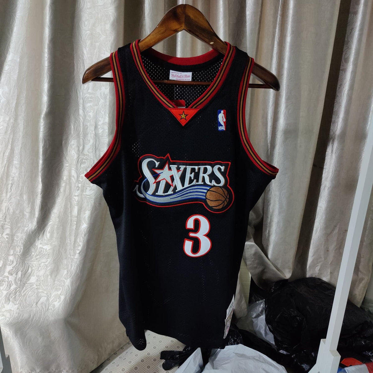 Jersey Authentic Philadelphia 76ers Allen Iverson 1997/98