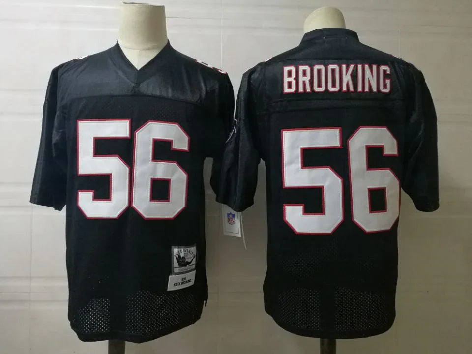 Jersey Atlanta Falcons Mitchell & Ness Throwback Black