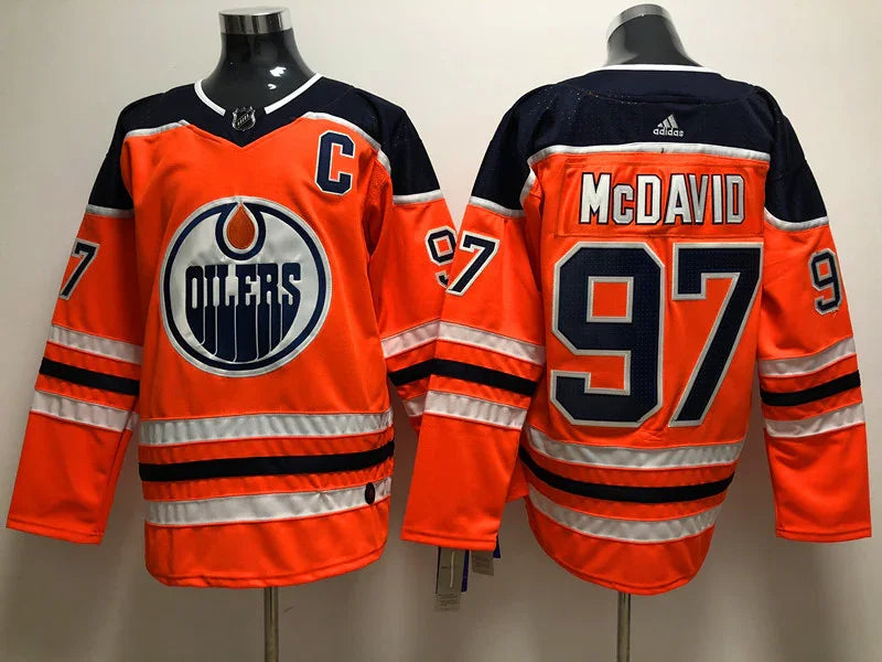 NHL Edmonton Oilers Jersey Orange
