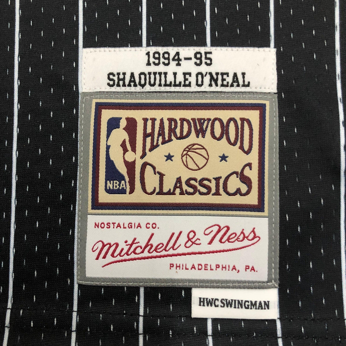 Jersey Swingman Orlando Magic Mitchell & Ness Hardwood Classics 1994/95 Black