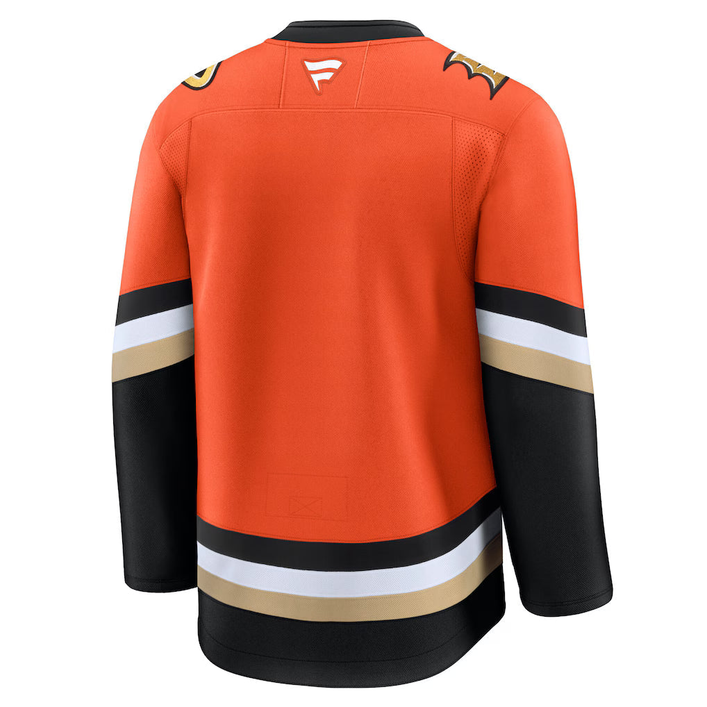 NHL Anaheim Ducks Jersey Orange Home