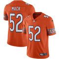 NFL Chicago Bears Vapor Limited Jersey Orange